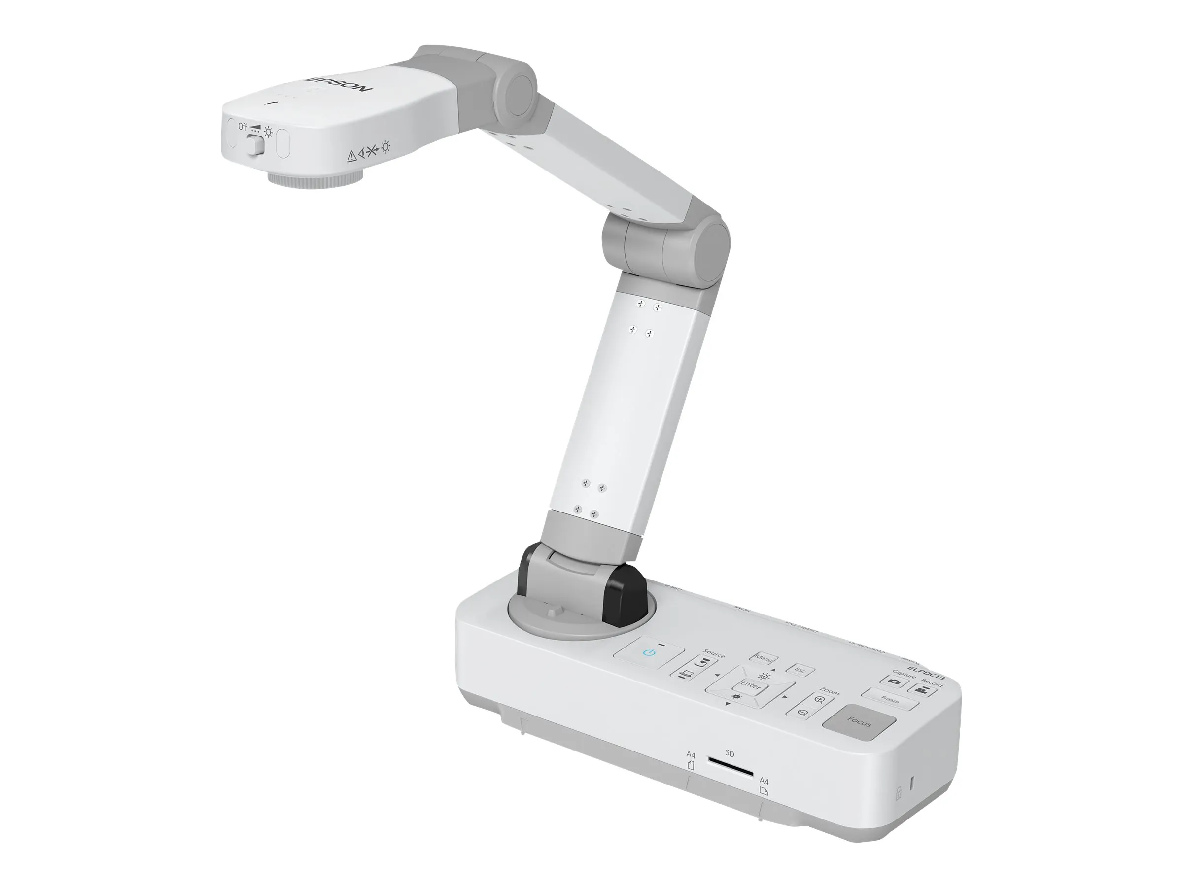 Epson ELPDC13 - Digitalkamera for dokumenter - farve - 2.1 MP - 1920 x 1080 - audio - VGA, HDMI - USB