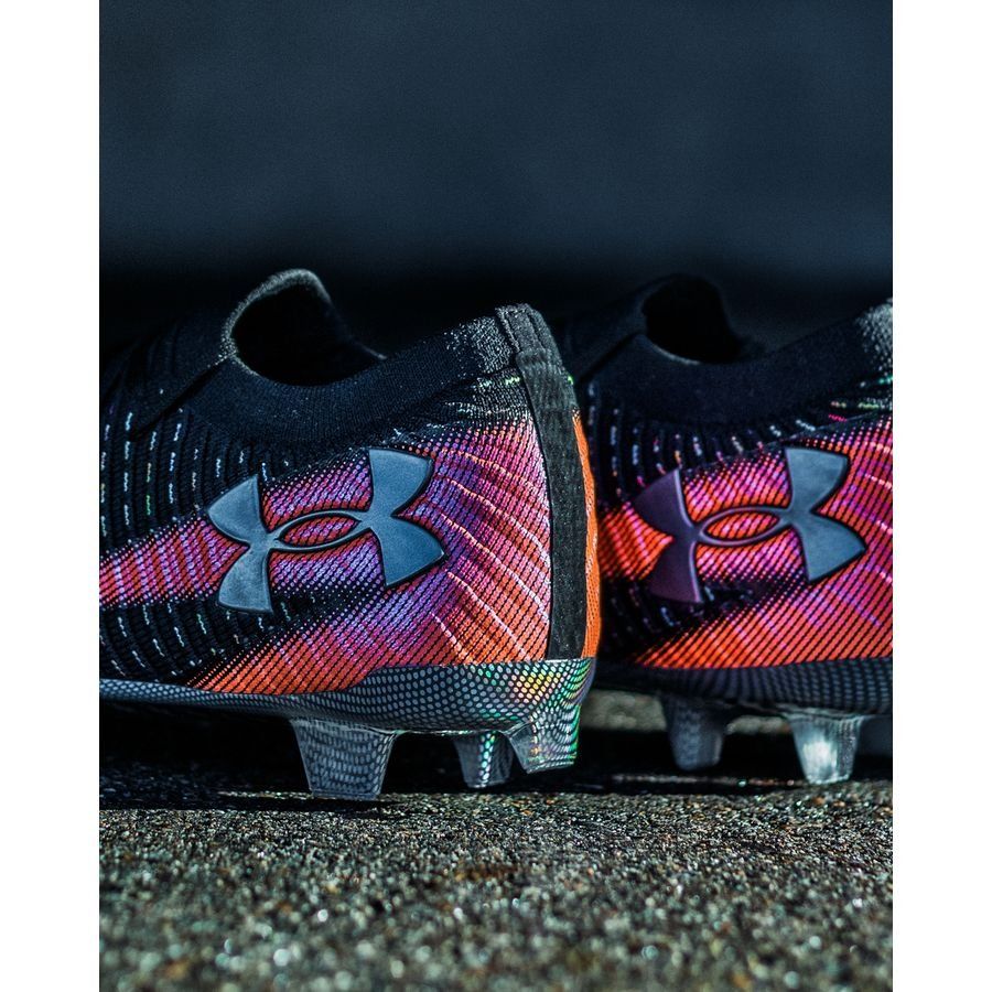 Under Armour Shadow Elite 3.0 FG - Noir/Ares Red/Metallic Gun Metal