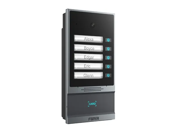 Fanvil i63, Aluminium, IP67, IK07, Aluminium, Knapper, Udendørs