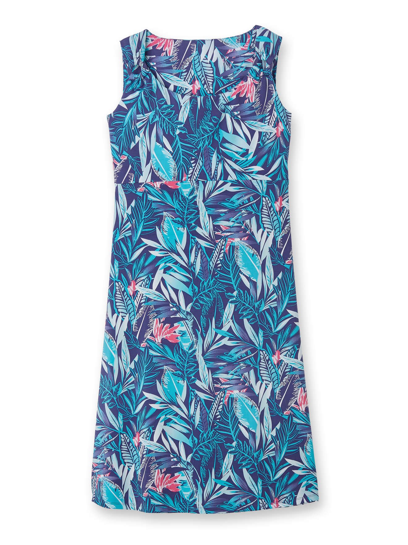 Robe en maille larges bretelles