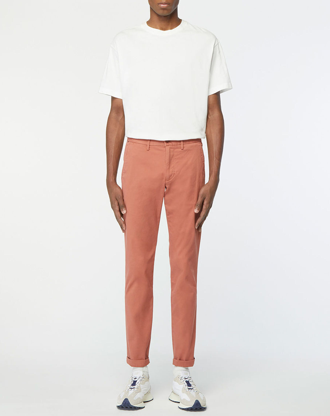 Tommy Hilfiger Pantalon chino 1985 Bleecker cuivre