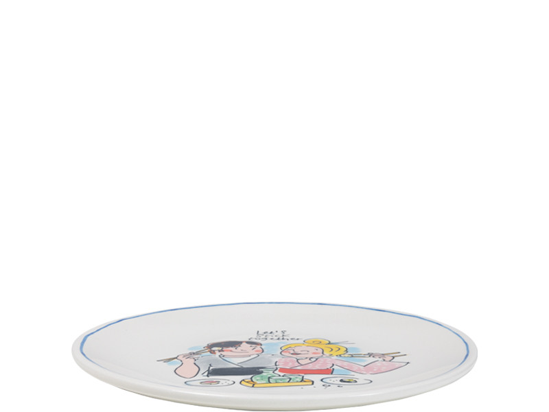 Bord 18cm Blond Sushi Stick Together