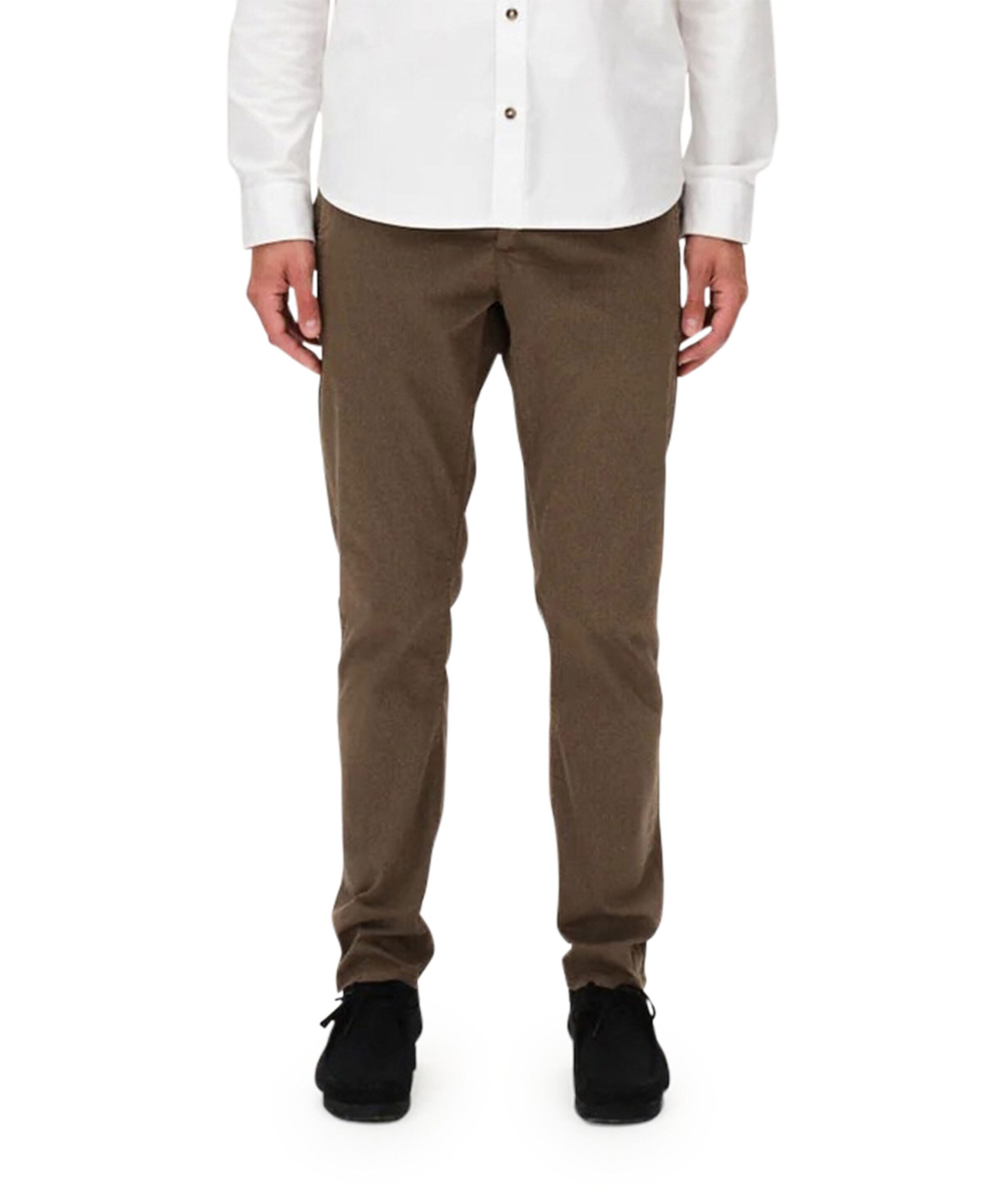 Gabba Paul K3280 dale chino  heren broek bruin
