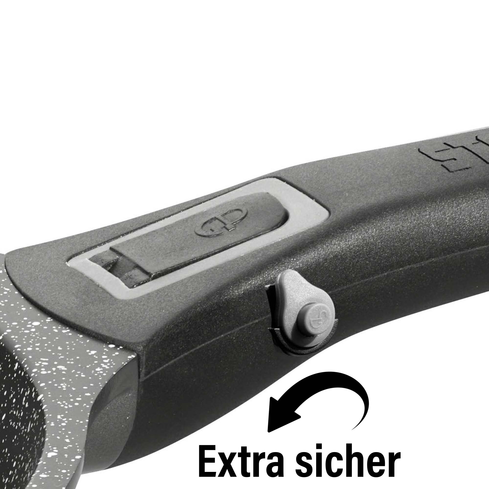STONELINE® Imagination PLUS Kochgeschirr-Set, 8-tlg., mit abnehmbaren Griffen
