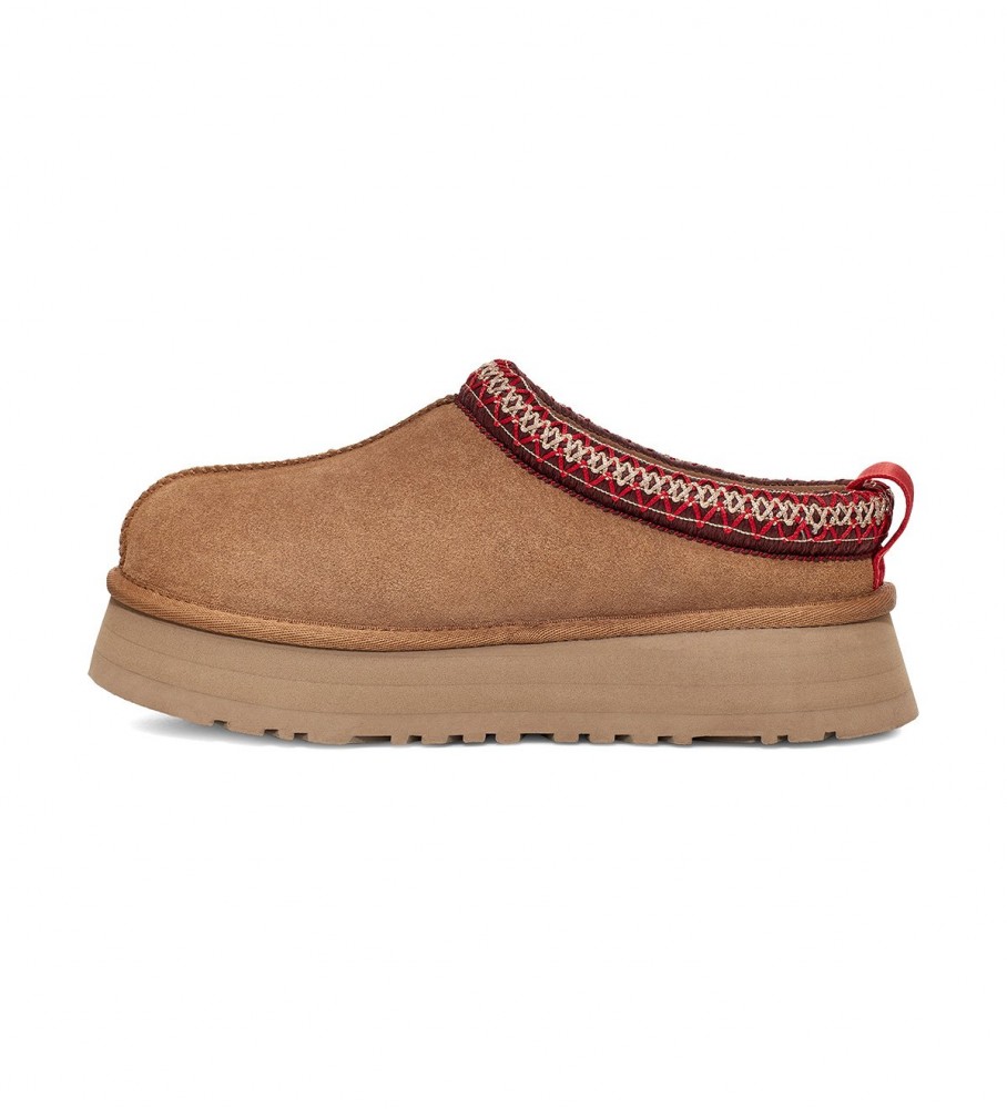 Tênis UGG Tazz de couro marrom