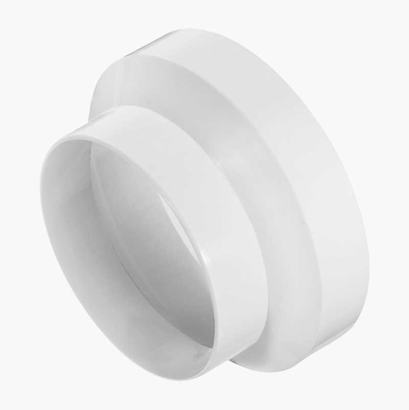 Overgangsmuffe, Ø125–100 mm