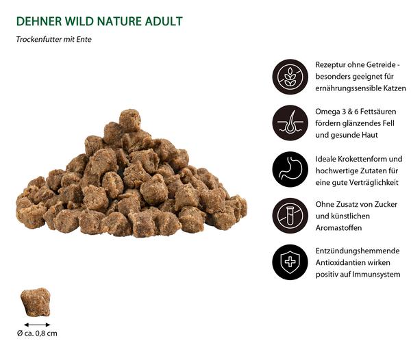 Dehner Wild Nature Trockenfutter für Katzen
