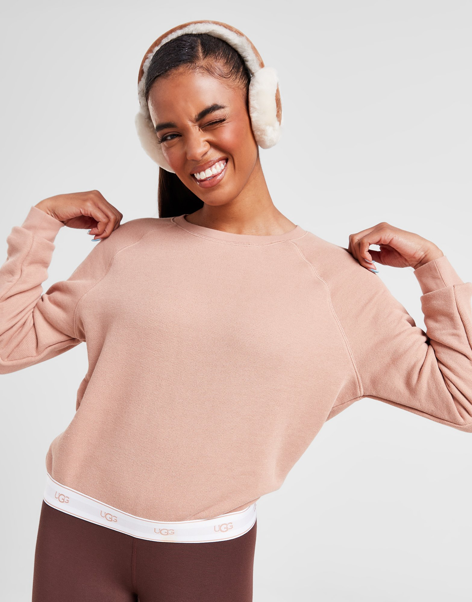 UGG Sweat Logo Tape Femme