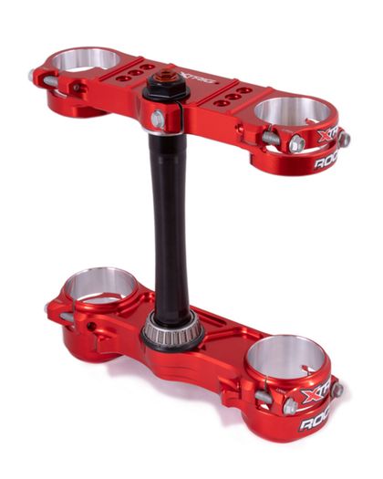 Tés de fourche Xtrig ROCS Pro Offset 20-22 mm - rouge Gas Gas