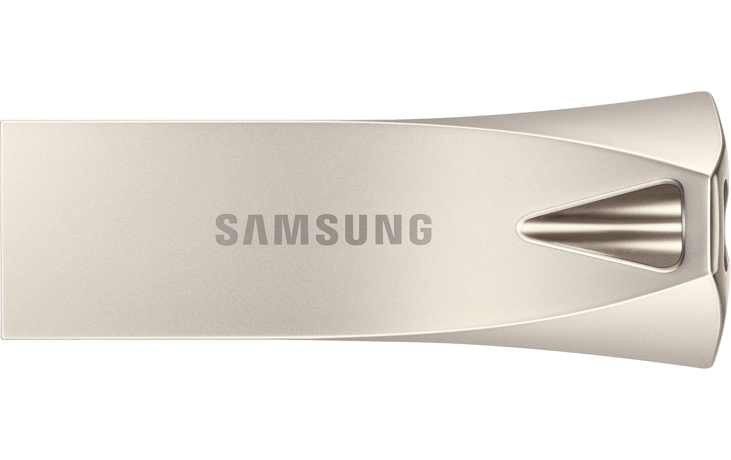 Samsung USB-Stick »USB3.1 Bar Plus Titan 128GB« (128GB GB Lesegeschwindigkeit 400 MB/s)