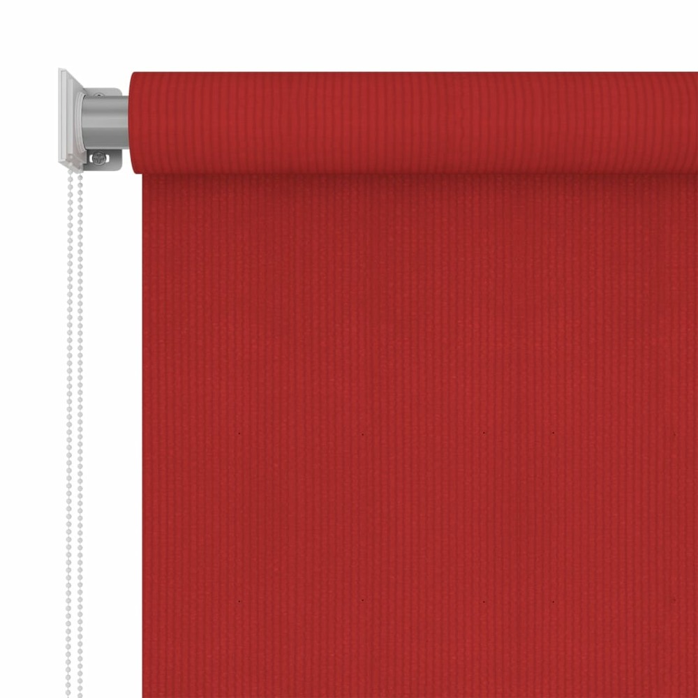 Store roulant d'extérieur 140x230 cm rouge pehd