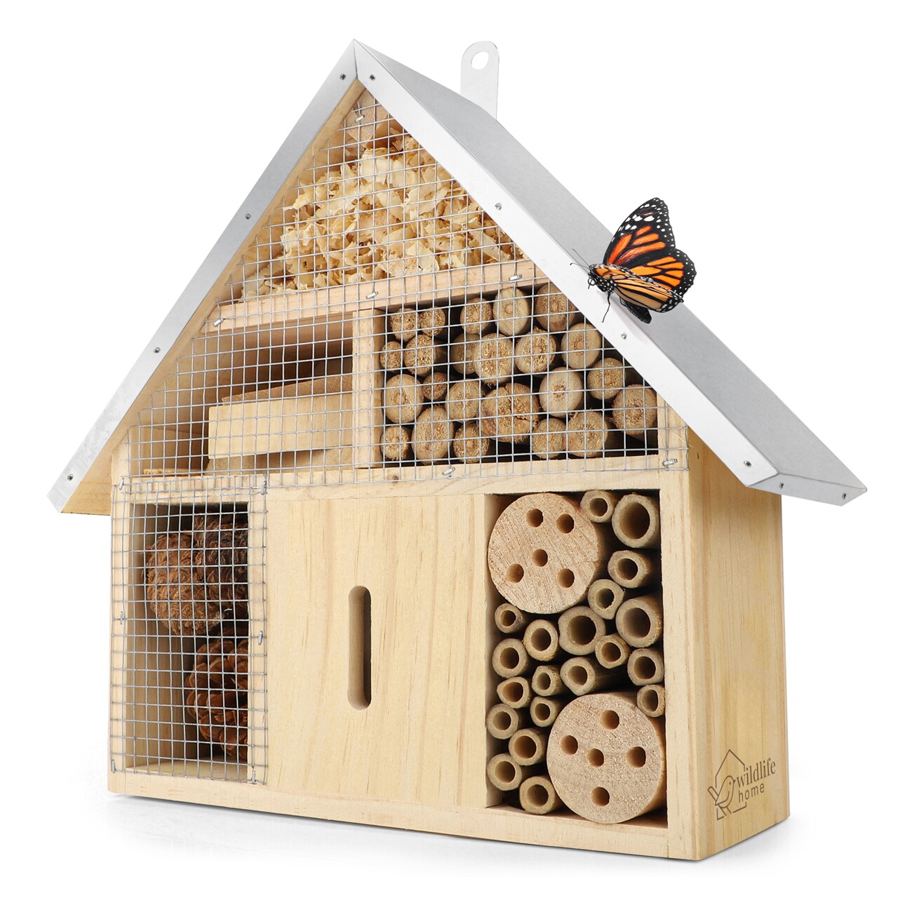 WILDLIFE HOME Insektenhotel mit Metalldach