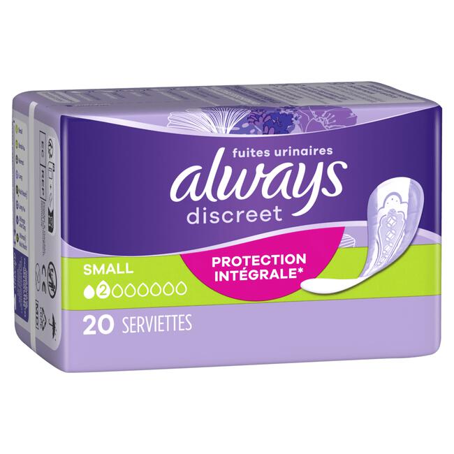 Always Discreet Incontinentieverband Small 20 stuks