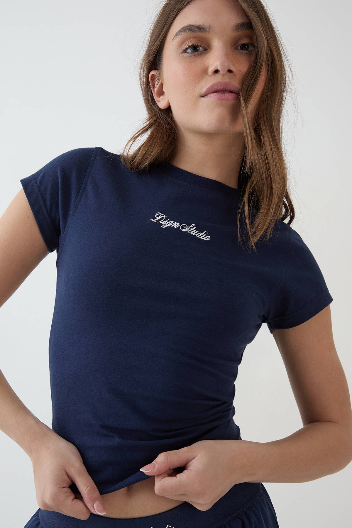 T-shirt Ajusté À Manches Courtes Dsgn Studio