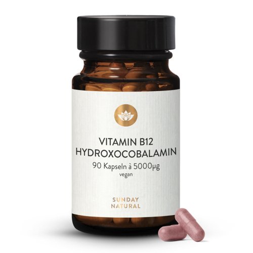 Sunday Natural Products  Hydroxo- cobalamin (B12) 5000 µg