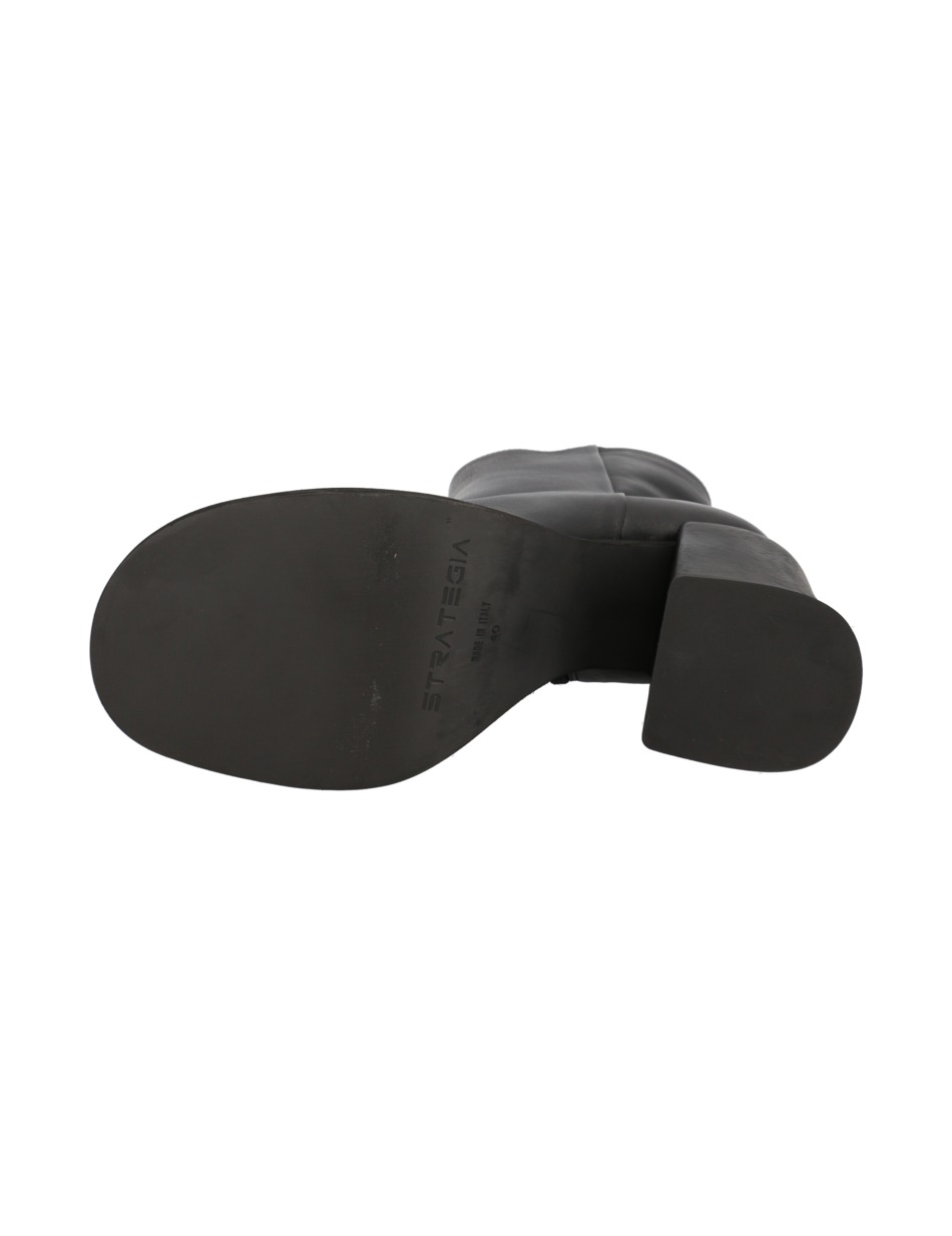Glattleder Stiefelette
