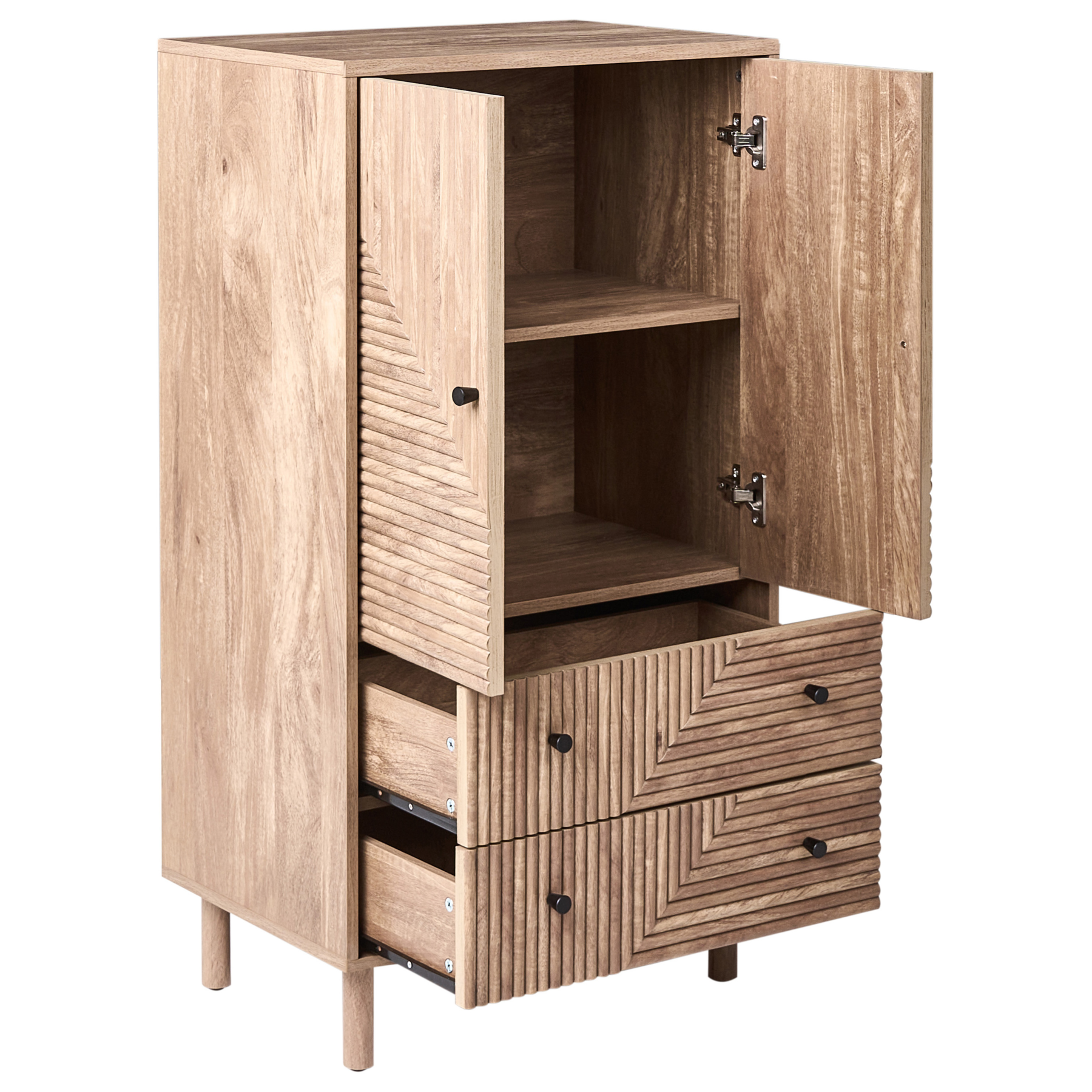 Beliani - RONGE - Kast - Lichtbruin - MDF