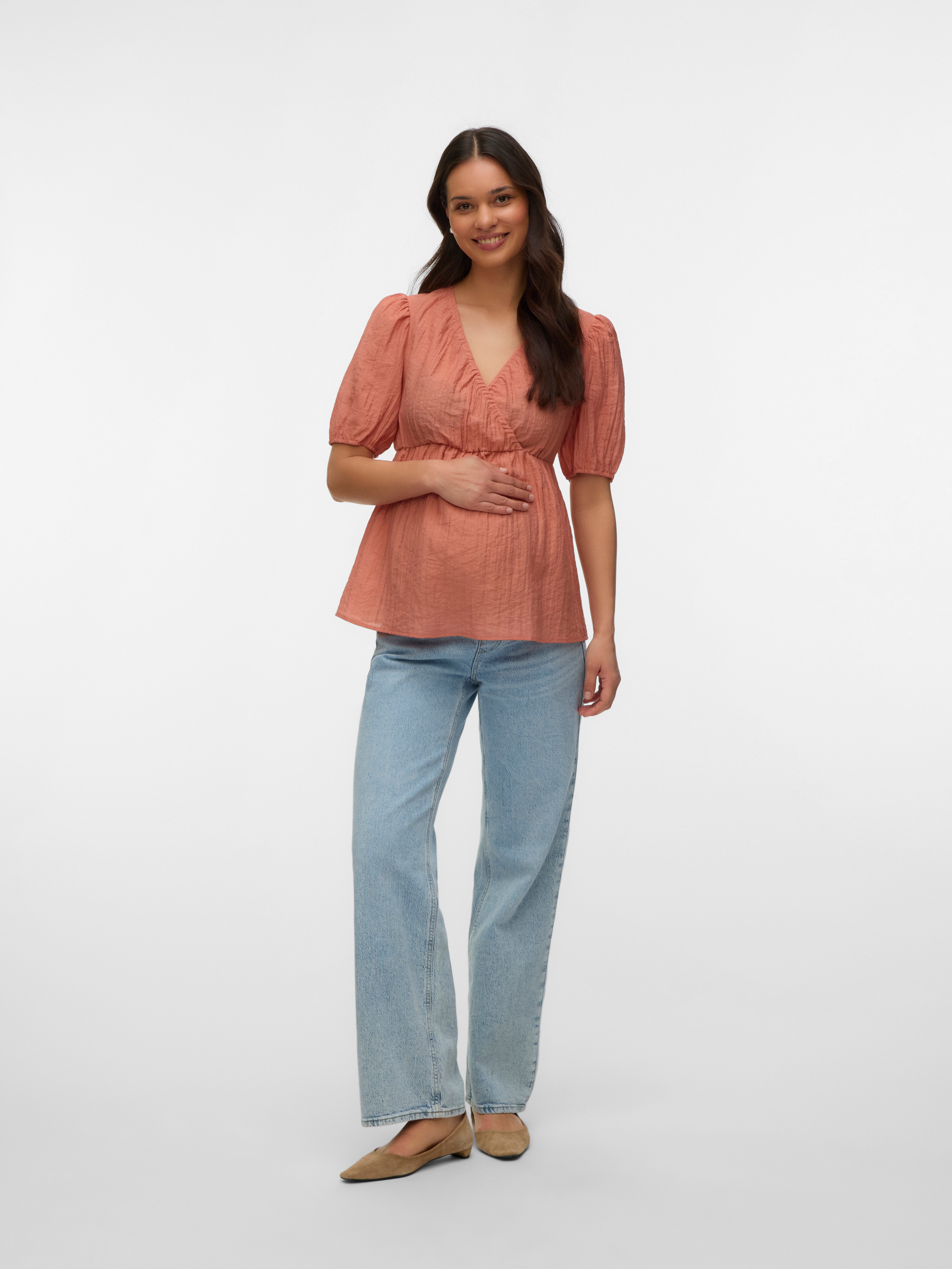 Regular fit V-Hals Top