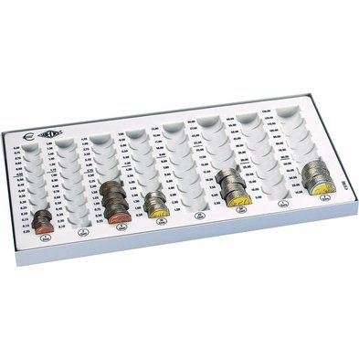 Monnayeur compact, capacité: 246,40 EUR, gris lumière