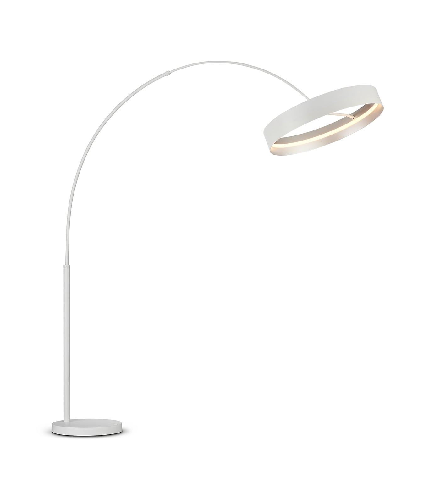 Musterring LED Bogenlampe MR LOOP weiß