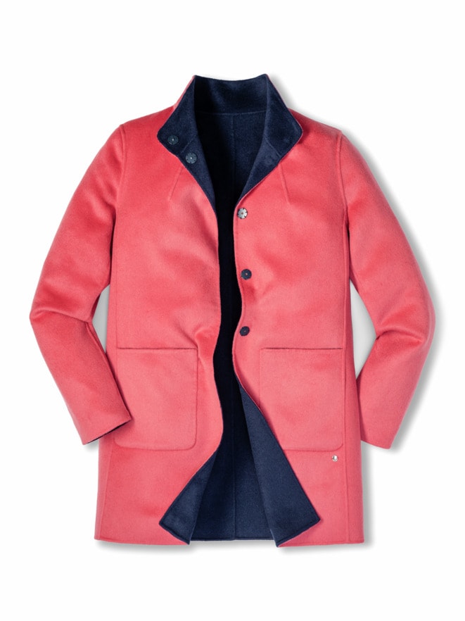 Double Face Wolljacke