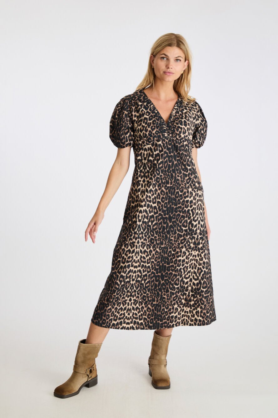 Neo Noir  Illana Leo kjole - Leopard