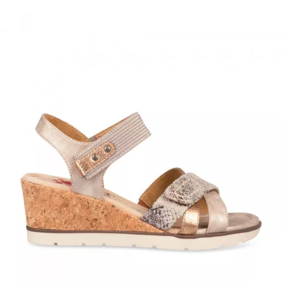 Sandales TAUPE RELIFE