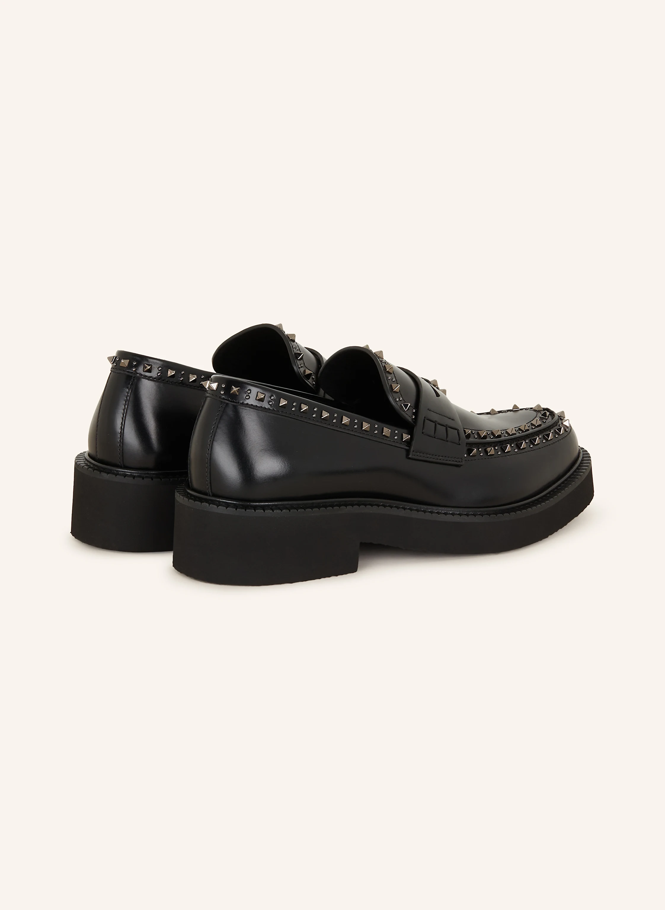 VALENTINO GARAVANI Penny-Loafer GENTLEGLAM ROCKSTUD mit Nieten