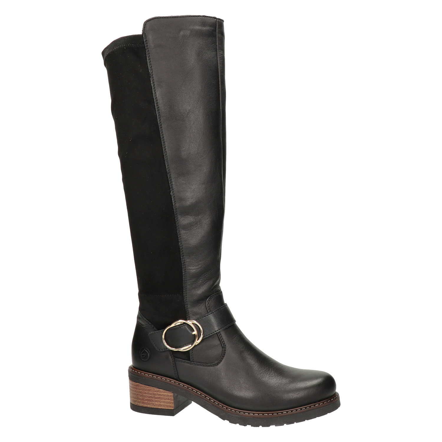 Remonte dames laars Remonte Zwart