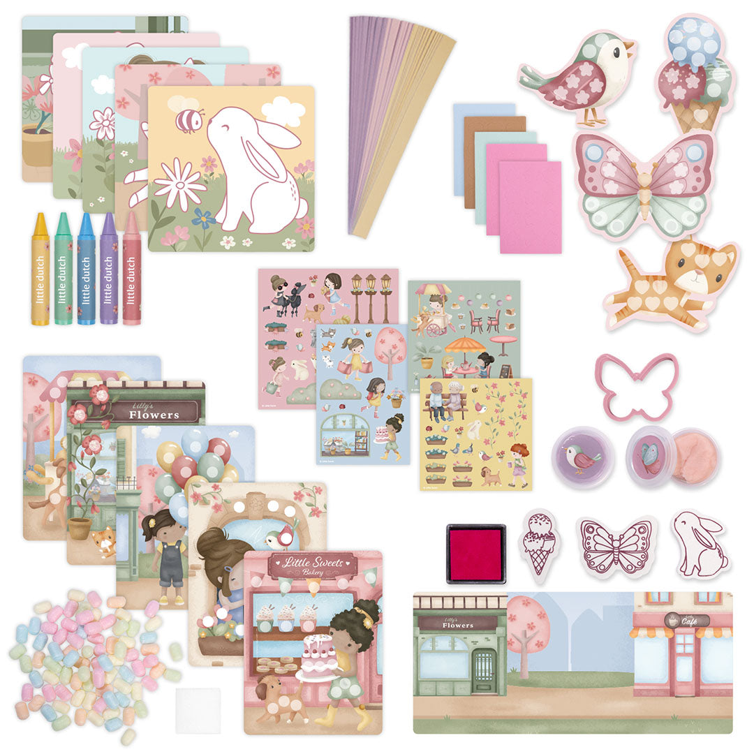 little dutch knutseldoos rosa's creative box