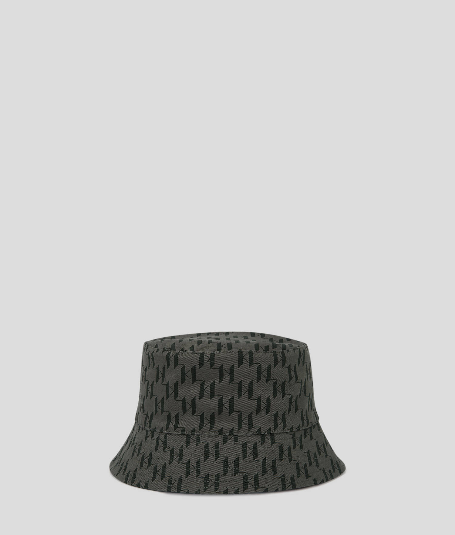 BOB REVERSIBLE KL MONOGRAM - Noir/Gris