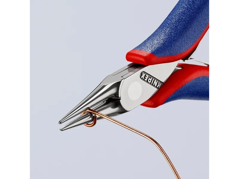 Knipex 35 32 115, Nåletang, 1 mm, 2,25 cm, Stål, Blå, Rød, 115 mm