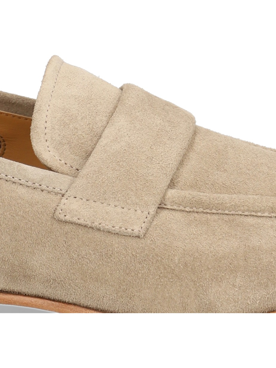 Veloursleder Slipper