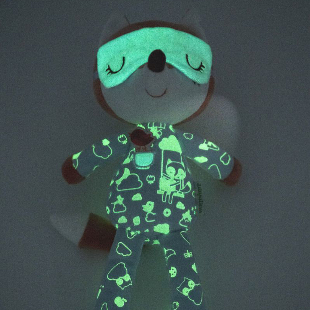 Lilliputiens knuffel slaapvriendje glow in the dark - alice - 30 cm