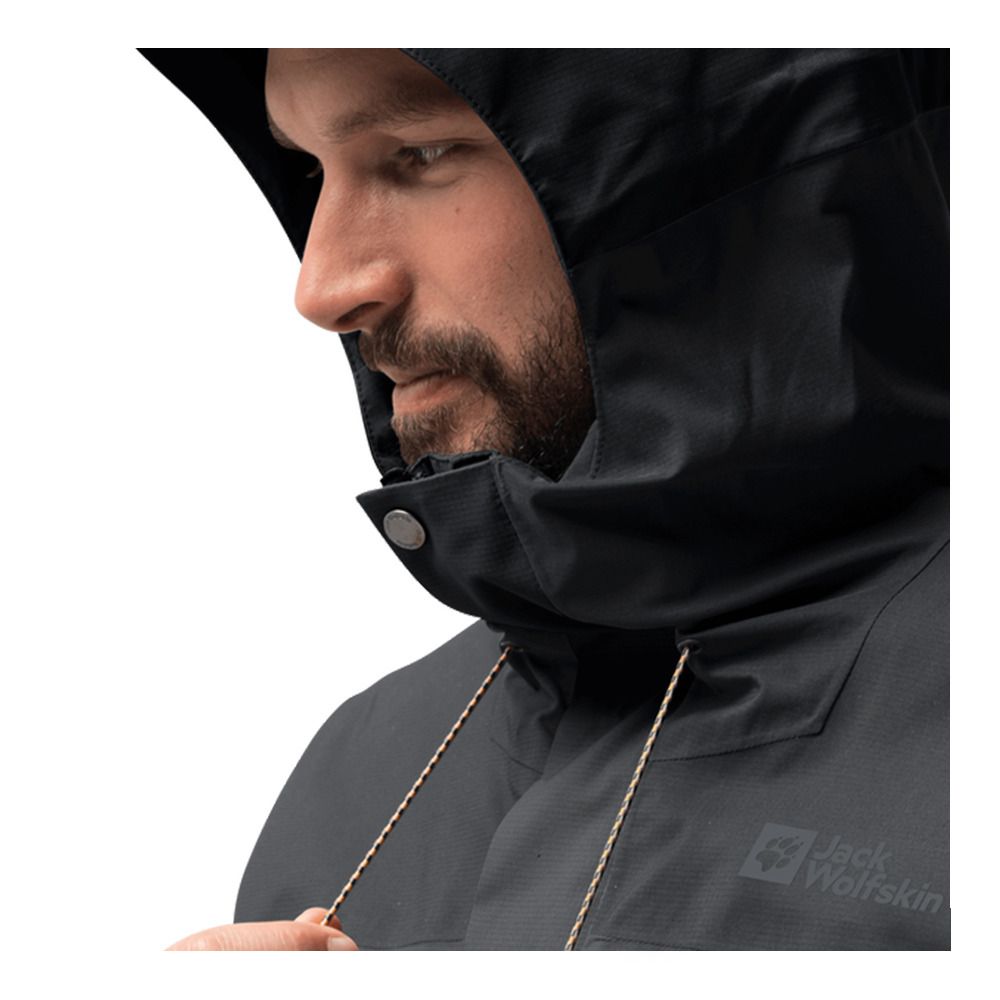 Jack Wolfskin KAMMWEG 2L - Veste Homme phantom