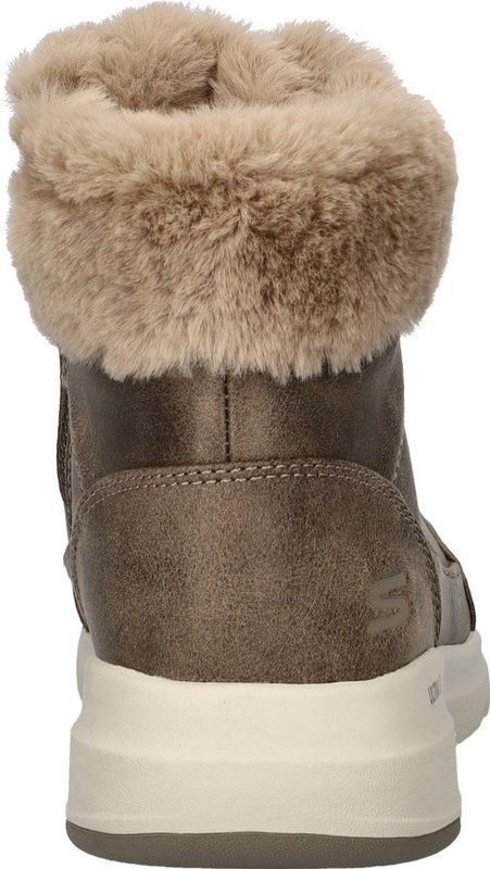 Skechers - Glacial Ultra Go - Veterboots - Zwart - Synthetisch - Waterbestendig