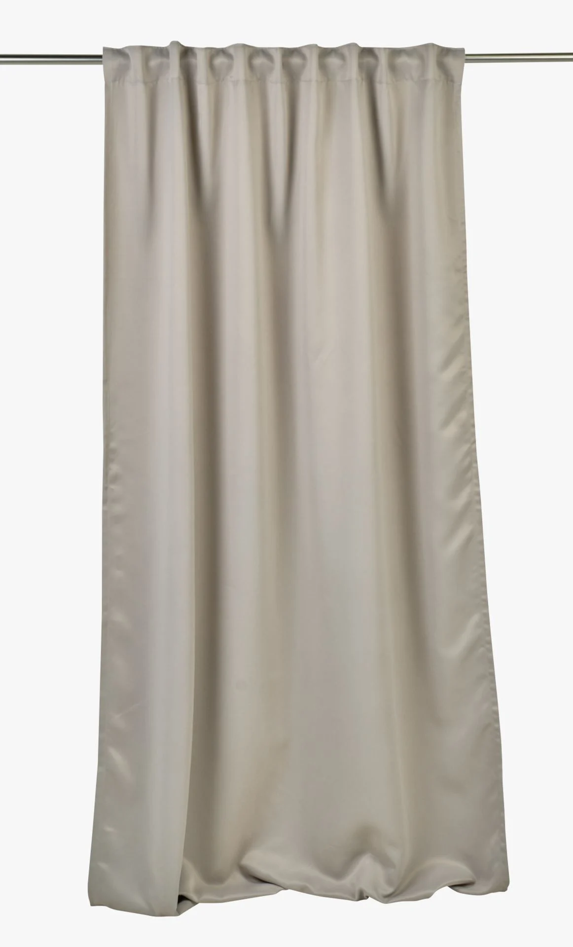 Lysdempende gardin beige - 140x300 cm