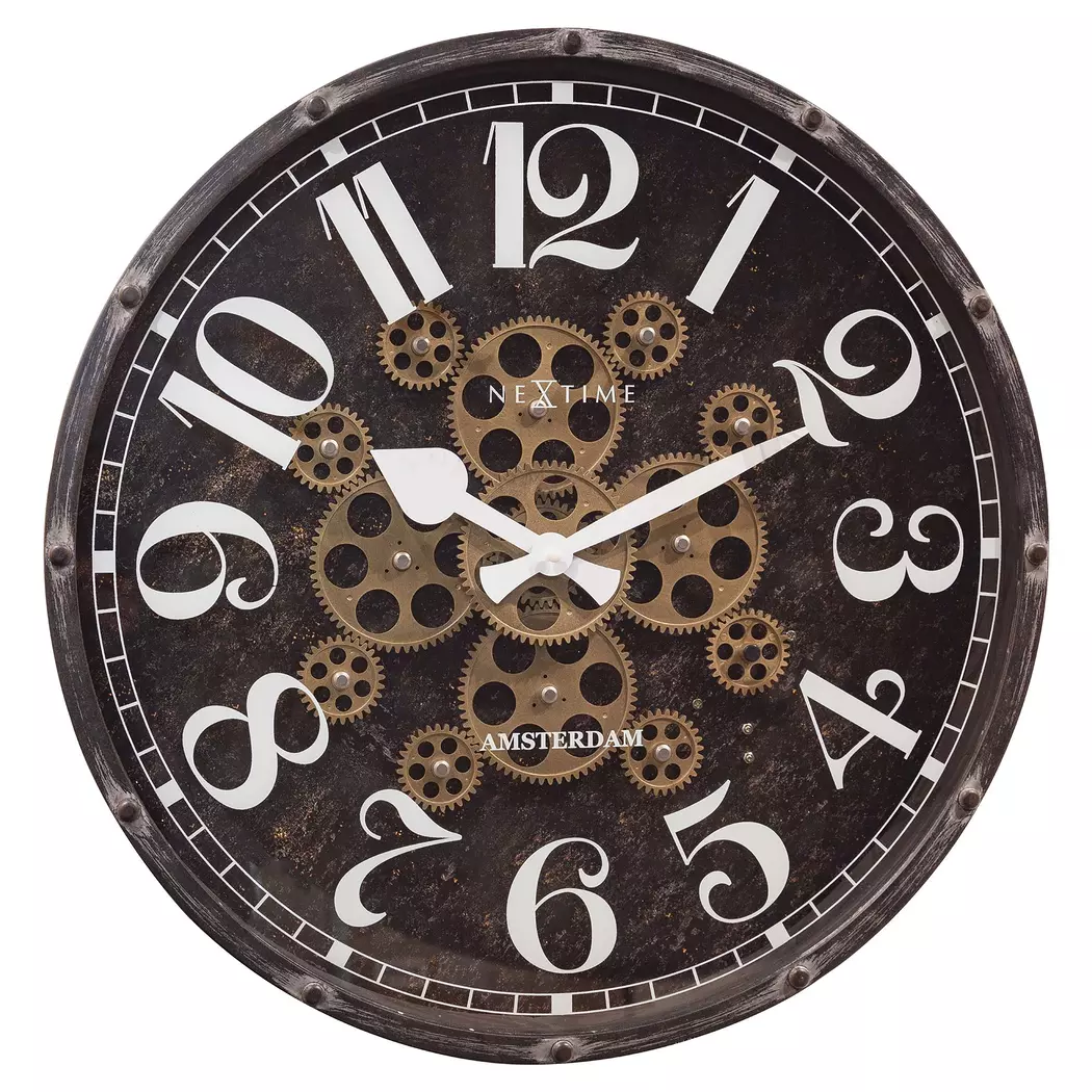Quarzwanduhr Henry Ø 50 cm