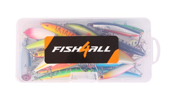 Boîte Fish4all Pike Hardlure Box (19 Pièces)