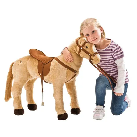Happy People Pferd mit 3-fach Sound, Sattelhöhe ca, 55 cm