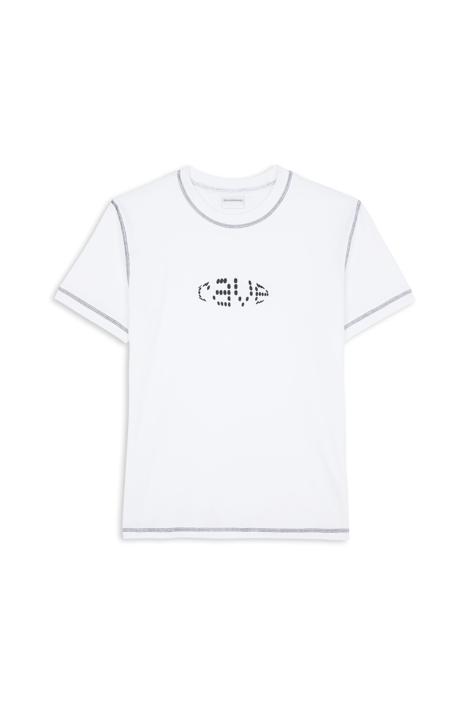 RAVE T-shirt ZOCKON Blanc