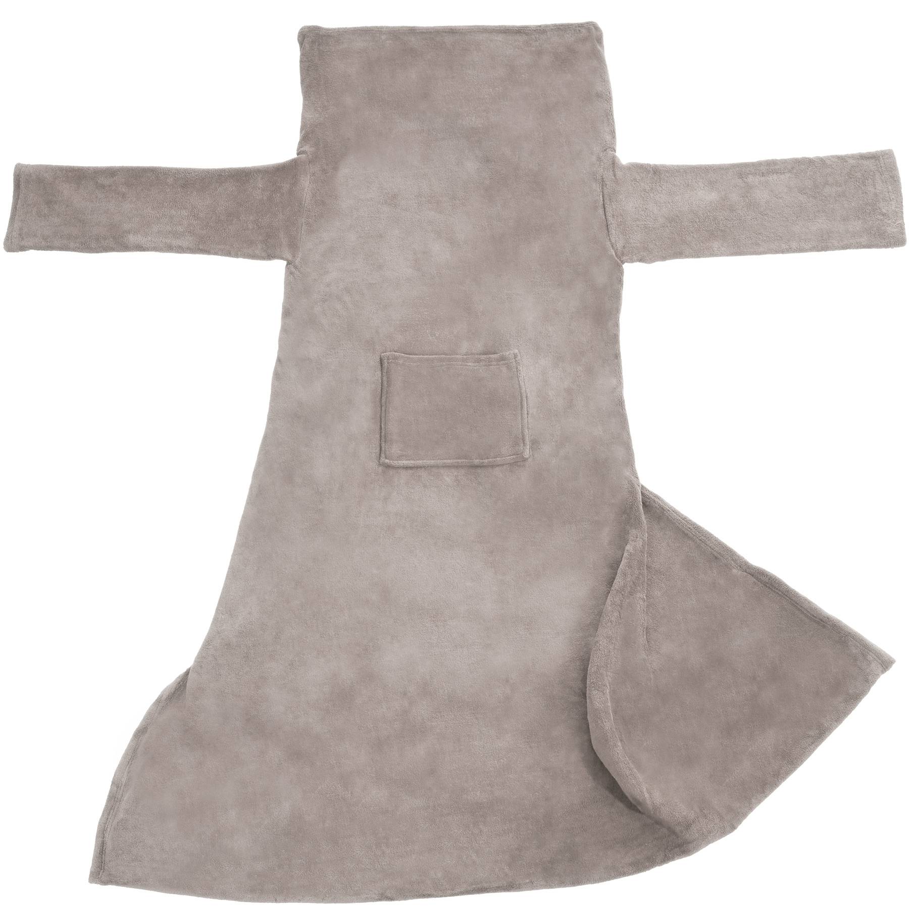 2er Set Kuscheldecke mit Ärmeln