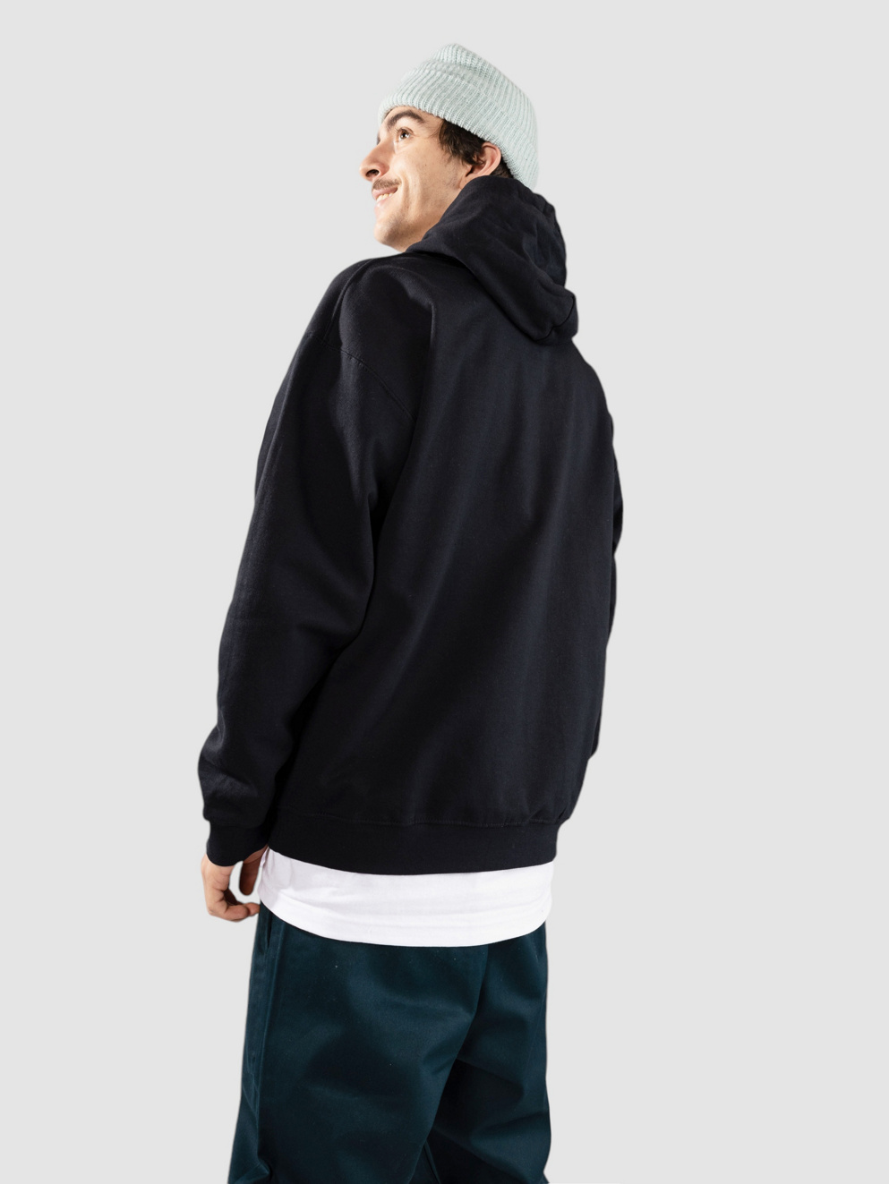 A.LAB World News Hoodie black