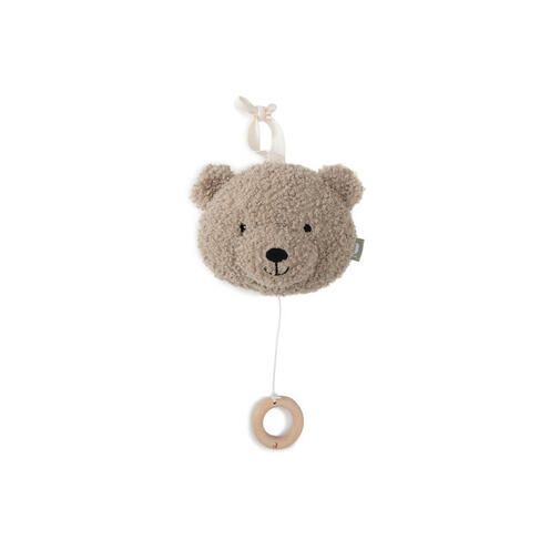 Peluche musicale Teddy bear - Olive green - JOLLEIN