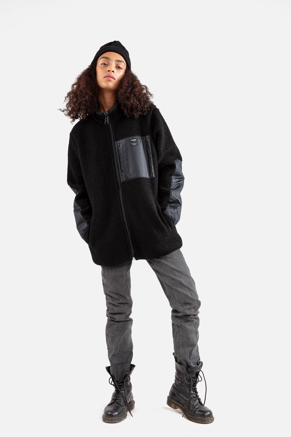 Jeckybeng The Natural Wool Fleece Black