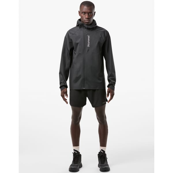 Veste trail NNORMAL TRAIL RAIN JACKET BLACK