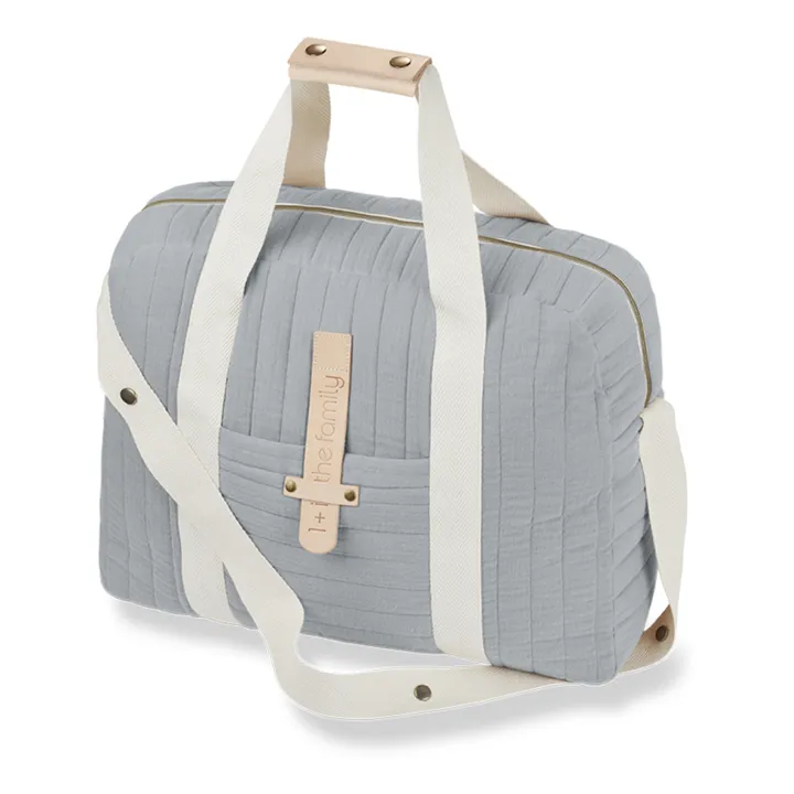 1+ in the family Sac Maternité Mousseline | Gris galet