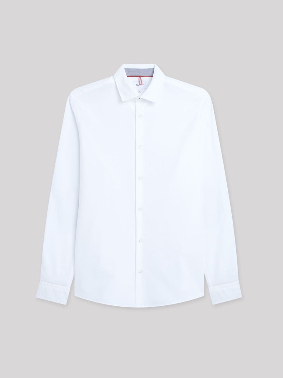 Chemise slim unie