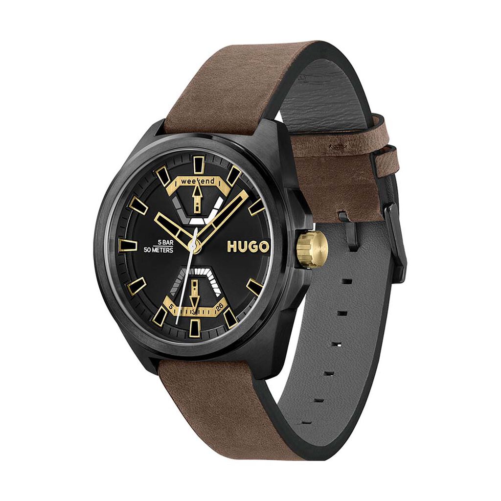 Montre Hugo Expose Noir