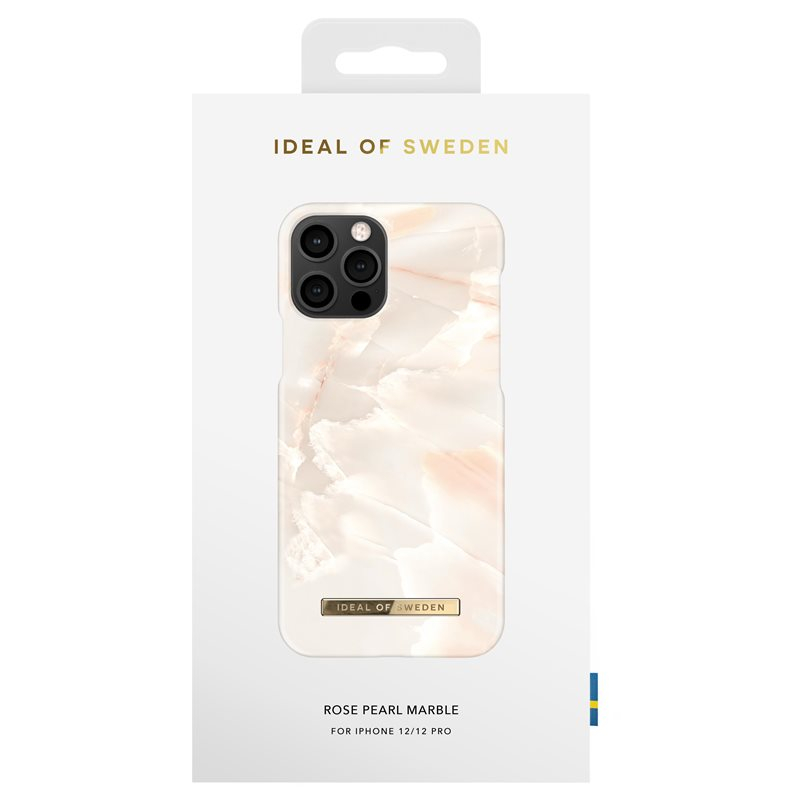 iPhone 12 / iPhone 12 Pro Hardcase Hülle (IDFCSS21-I2061-257) - Rose Pearl Marble
